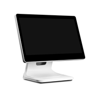 Кассовый аппарат 15,6 дюймов сенсорный экран все в одном POS-система терминал Windows 10 Pro