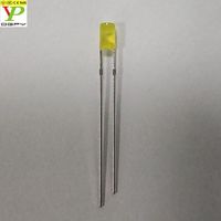 Diode LED DIP à tête plate de haute qualité, haute luminosité, 0,06 W, 3 mm, sans bordure, couleur jaune, rouge, vert, bleu, 1000 pièces par sac