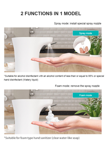 Hộp Đựng Xà Phòng Rửa Tay Tạo Bọt Tự Động, Điều Khiển Âm Lượng 2 Cấp, Không Cần Chạm, Cảm Biến Chuyển Động Bằng Hồng Ngoại - Product Image 4