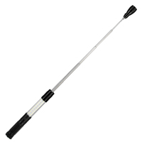 Ramasser la lampe de poche torche LED télescopique magnétique flexible réglable en aluminium