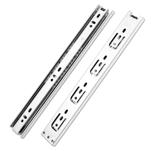 Thiết kế hiện đại <span class=keywords><strong>Telescopic</strong></span> im lặng ngăn kéo <span class=keywords><strong>Slide</strong></span> kênh tủ bếp đường sắt cho phòng ngủ ngoài trời căn hộ phòng tắm Bảng trượt - Product Image 6