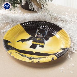Assiettes de <span class=keywords><strong>Noël</strong></span> <span class=keywords><strong>Assiette</strong></span> de fournitures de décoration de mariage jetable pour anniversaire - Product Image 2