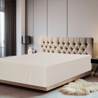 Housse de matelas en coton pur tissé 1000TC, protection universelle quatre saisons, teinture réactive unie, lavable en machine