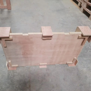 Công nghiệp nặng chịu lực đôi phải đối mặt với <span class=keywords><strong>Pallet</strong></span> gỗ notched ráp dây thiết kế trượt tấm loại 2-cách nhập dễ dàng xe nâng - Product Image 1