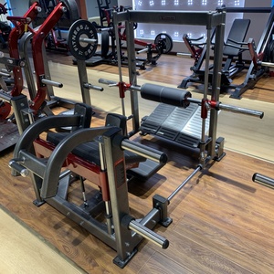 플레이트 로드 스틸 멀티 힙 운동 강화 트레이닝 체육관 장비 조절 가능한 글루트 드라이브 안전 3D 힙 쓰러스트 머신 - Product Image 6