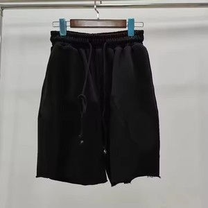 Pantalones Cortos de Mezclilla para Hombre al por Mayor, de Alta Calidad, 100% Algodón Pesado, Tejido Vintage, con Cordón Ajustable, Holgados - Product Image 3