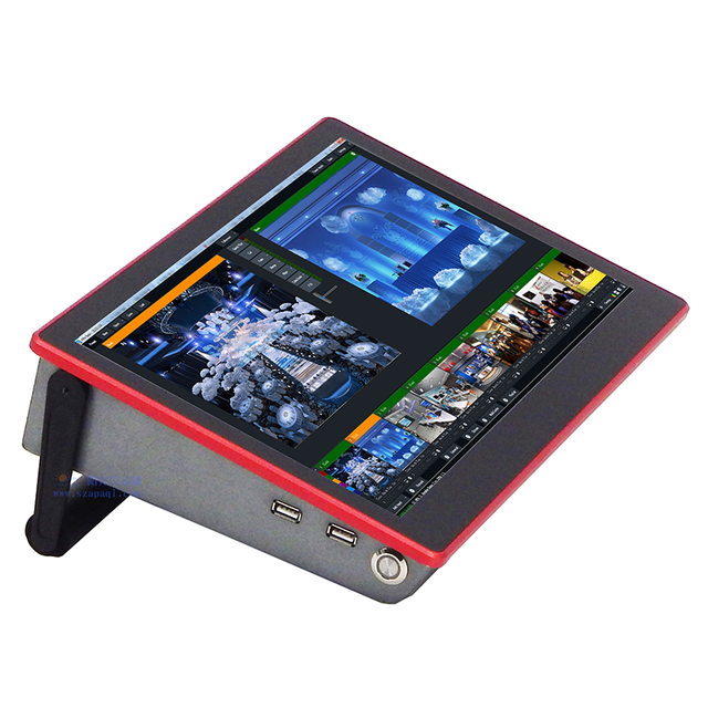 Professional Audio Video Lighting Mixer Mini Video Switcher Live Broadcast Machine Large Screen Vertical Radio Station Equipment