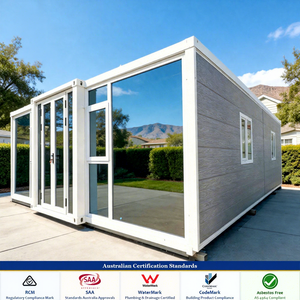 Maison conteneur extensible de luxe, homologuée G Mark aux normes australiennes, 40 pieds 20 pieds, 2 ou 3 chambres, salle de bain, maison pliable, unité d'appoint - Product Image 1