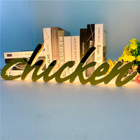 Lettres en acier inoxydable 3D personnalisées avec rétroéclairage LED, logo halo, enseigne de magasin, enseigne publicitaire murale pour entreprise