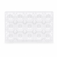Boîte de rangement pour œufs avec rappel de date, en plastique transparent avec couvercle, pour réfrigérateur, organisateur de frigo pour la maison