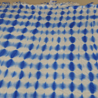 Chaud populaire ethnique fait à la main coton tie-dyed canapé jeter glands Indigo Wrap couverture décoratif lit coureur serviette chaude couvertures