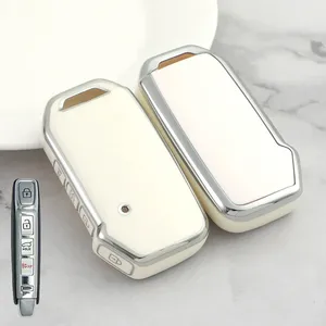 Funda Para Llave a Distancia de Coche de TPU con 4 o 5 Botones Para Kia Telluride Telluride SX 2021 Sportage R 2022 K5 <span class=keywords><strong>GT</strong></span> <span class=keywords><strong>Line</strong></span> 2021 Seltos 2020 - Product Image 4