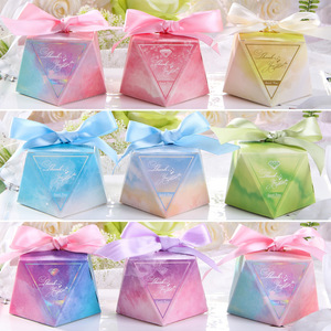 2019 nueva caja <span class=keywords><strong>de</strong></span> dulces <span class=keywords><strong>de</strong></span> boda Rosa papel <span class=keywords><strong>de</strong></span> arte creativo diseño <span class=keywords><strong>de</strong></span> <span class=keywords><strong>diamante</strong></span> <span class=keywords><strong>de</strong></span> corazón femenino para alimentos azucarados y regalos - Product Image 5