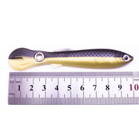 Nouvel Arrivage Leurre Souple en PVC de Simulation de Loche à Queue Oscillante, 7cm 2.1g / 10cm 6g, avec Hameçons pour Achigan, Brochet, Bar et Poissons d'Eau Salée