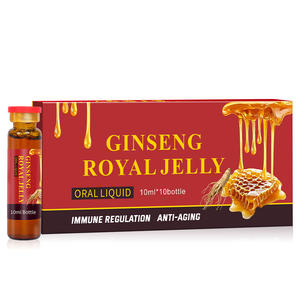 Doğal <span class=keywords><strong>Ginseng</strong></span> Ekstresi İçeceği Cilt Takviyesi Enerji Verici <span class=keywords><strong>Ginseng</strong></span> Arı Sütü Oral Sıvı - Product Image 4