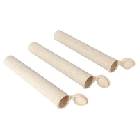 Tube à cigarettes personnalisé UKETA en gros, 116 mm, en plastique PP, conteneur biodégradable, tube souple à ouverture facile pour pré-rouleaux