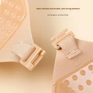 Cross-Border Sexy Transpirable Invisible Acolchado Reutilizable <span class=keywords><strong>Pecho</strong></span> Realzadores <span class=keywords><strong>Pegatinas</strong></span> para Vestidos de Novia Delgado Busto Grande Reunión - Product Image 3