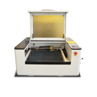 Nova Cortadora a Laser CO2 Tipo Gantry de Alta Precisão 4040 para Acrílico, Pedra, Madeira e Mais - Suporte a Controle Ruida AI/DST