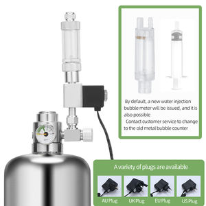 WYIN 0.3 Mpa paslanmaz çelik su çim tankı <span class=keywords><strong>CO2</strong></span> jeneratörler 1L 2L 5L akvaryum <span class=keywords><strong>CO2</strong></span> bitki tankı <span class=keywords><strong>CO2</strong></span> kaynağı için silindir - Product Image 2