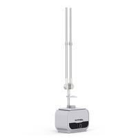 Machine à Repasser à Vapeur Séchoir à Air Chaud Électrique Semi-Automatique Pliable pour Vêtements, Garantie 1 An