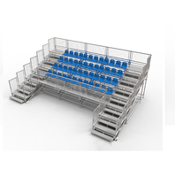 Sièges de tribune portables en fer, gradins pour stades de football, gradins d'occasion à vendre