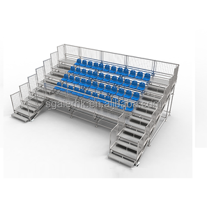 Bleacher Seat Portable Grandstand Iron Grandstand Grandstand Bleacher Chair Football Stadiums Grandstands Used Bleacher <b>For</b> <b>Sale</b> - Product Image 5