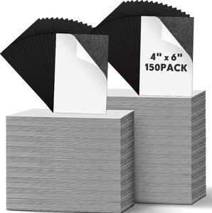Feuilles magnétiques adhésives 4 "X 6"/Échantillons gratuits Feuille magnétique flexible Aimants d'image/Feuilles magnétiques 4r découpables avec adhésif - Product Image 5