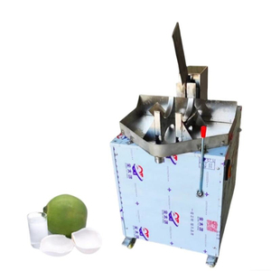Machine électrique commerciale pour fendre les noix de coco avec collecteur de jus pour usine de boissons - Product Image 6