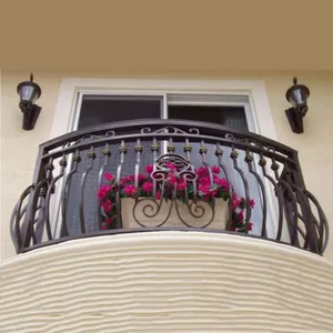 Balustrade en fer forgé, prix au mètre, balustrade, balcon