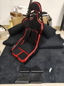 เบาะนั่งรถแข่งแบบคาร์บอนไฟเบอร์หุ้มหนังสั่งทำพิเศษ - Product Image 2