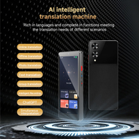 S20 PRO Video Canlı Çeviri 5 inç Dokunmatik Ekranlı Android Mini Çevirmen 2MP Kamera 2+16GB Depolama Alanı AI 148 Dil Destekli Taşınabilir