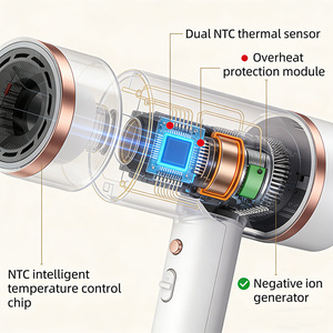 Sèche-cheveux avec technologie Dison Hairdryer et HD15 pour sécher les cheveux et qualité salon avec fonction <span class=keywords><strong>Cool</strong></span> Shot - Product Image 4