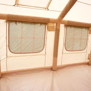 <span class=keywords><strong>Tente</strong></span> familiale d'extérieur <span class=keywords><strong>de</strong></span> 13,68 mètres carrés pour le <span class=keywords><strong>camping</strong></span>, <span class=keywords><strong>toile</strong></span> Oxford imperméable avec fonction gonflable en coton aérien pour le glamping - Product Image 6