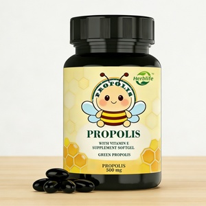 ODM/OEM Soins de Santé et Beauté : Capsules Liquides de Propolis d'Abeille Naturelle Pure, Capsules Molles de Propolis Noire, Gélules Molles de Propolis d'Abeille - Product Image 1