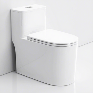 WC เซรามิกแบบสองด้านสำหรับห้องน้ำอุปกรณ์ห้องน้ำสีแบบปรับแต่งได้ - Product Image 2