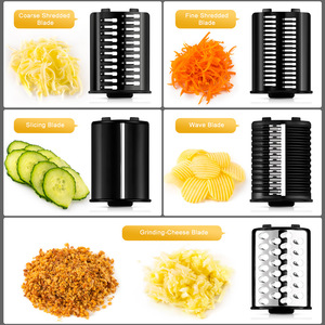 Cortador de verduras multifuncional con rebanador de tambor grande para uso en la cocina - Product Image 2