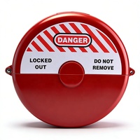 Verrou de sécurité industriel Loto durable pour vanne à opercule, diamètre 25mm-64mm (1''-2.5''), en plastique ABS, fabriqué en Chine