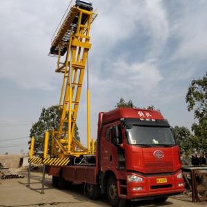 OEM Accept Truck Mounted Hydraulic Aerial Elevating Platform Electric Control with Engine Support for Roof <b>Level</b> Jobs - Product Image 5