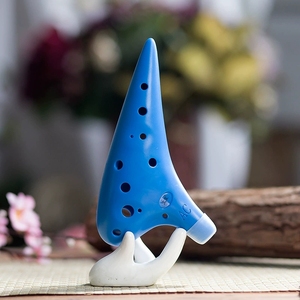 High Quality Shockproof 12-Hole AC Resin Ocarina Portable For School <b>Music</b> Class - Product Image 3