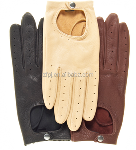 <span class=keywords><strong>Gants</strong></span> de cyclisme Lady Fashion en cuir de mouton noir <span class=keywords><strong>marron</strong></span> pour femmes en Europe - Product Image 2