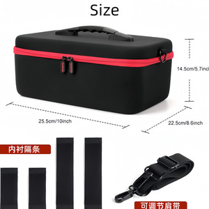 Botiquín de primeros auxilios portátil, bolsa de almacenamiento médica para acampar, viajar, uso de emergencia en el hogar, con compartimentos organizados y correa de transporte - Product Image 3