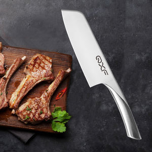 Gran oferta, cuchillo de carnicero de cocina Santoku de estilo japonés de 7 pulgadas con mango hueco hecho de Metal, pedido mínimo de 5 uds. - Product Image 1