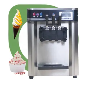 Máquina de helados de gran capacidad, dispositivo para servir un Glace, un tiro, ráfaga