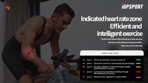 Pulsera Inteligente de Salud HR70, Monitor de Ritmo Cardíaco, Brazalete con Sensor ANT+ BLE HRM, Plástico, Resistente al Agua IPX7, Unisex, Compatible con Wahoo - Product Image 3