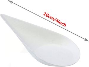 Disposable Eco-friendly Plastic PS Candy Dish Mini Dessert Plates Black <b>Clear</b> Tray for Restaurant Dessert Tasting Spoon - Product Image 2