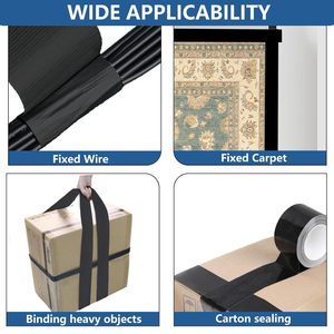 Waterproof Rubber Carpet Adhesive Binding Cloth Duct <strong>Tape</strong> 3903 Vinyl Cloth <strong>Tape</strong> in Black <strong>Red</strong> Green Blue White Colors - Product Image 6