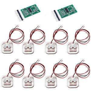 Celda de carga de 50 kg con sensor de extensión tipo S y módulo amplificador Hx711 para proyectos de medición de peso DIY - Product Image 1
