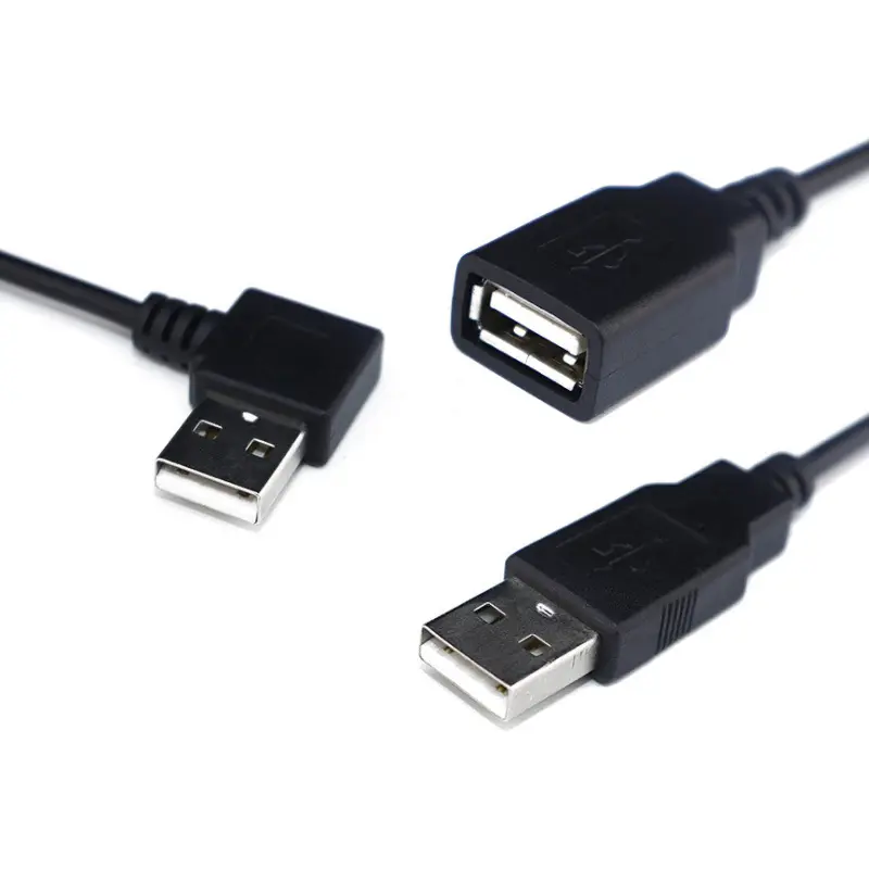 Fast Charging USB A 2.0 3.0 Male Female to Open Bare Wire Extension Cable 100m