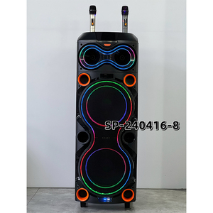 مجموعة مكبر صوت فيديو عالي الطاقة نظام صوت DJ نشط 12 بوصة مكبرات صوت بلوتوث/TF/USB/EQ/FM/AUX/MIC/TWS/LED - Product Image 6