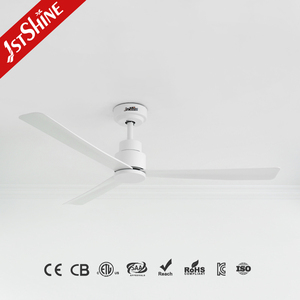1stshine Ventilador de Techo Plástico Blanco Alto Flujo de Aire 52 Pulgadas Smart APP Control Ventilador de Techo Sin Luz - Product Image 3
